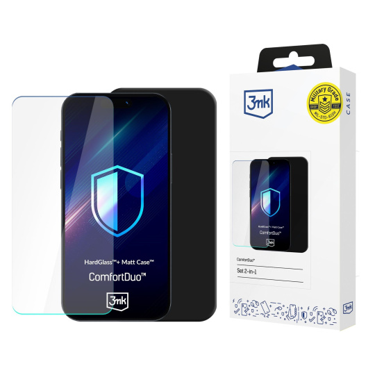 3mk ComfortDuo Matt Black pro Samsung Galaxy A36/A56