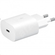 Samsung cestovní nabíječka EP-TA800NWE, Quickcharge 25W, USB-C, bílá