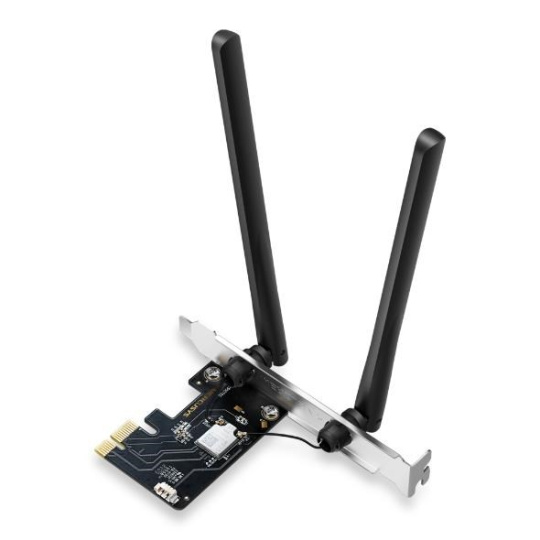 MERCUSYS MA86XE WiFi6E PCIe adapter (AXE5400,2,4GHz/5GHz/6GHz,Bluetooth5.3) MERCUSYS MA86XE WiFi6E PCIe adapter (AXE5400,2,4GHz/5GHz/6GHz,Bluetooth5.3)