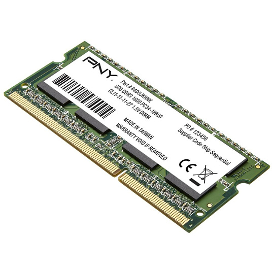 PNY SODIMM DDR3 8GB 1600MHz CL11