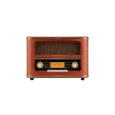 Orava RR-55 retro rádio, LCD displej, 2x2,5W, Bluetooth, výstup na sluchátka, USB, AUX vstup, FM rádio, Anténa