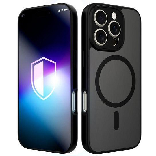 3mk ochranný kryt Misty MagCase Black pro Apple iPhone 16 Pro Max