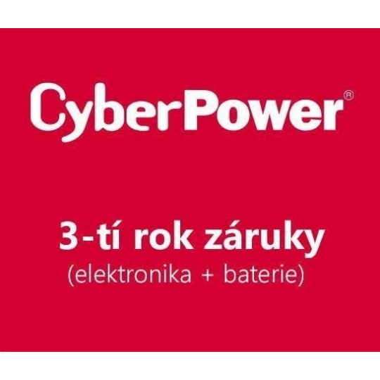 CyberPower prodloužení záruky pro BPSE72V40ART2U