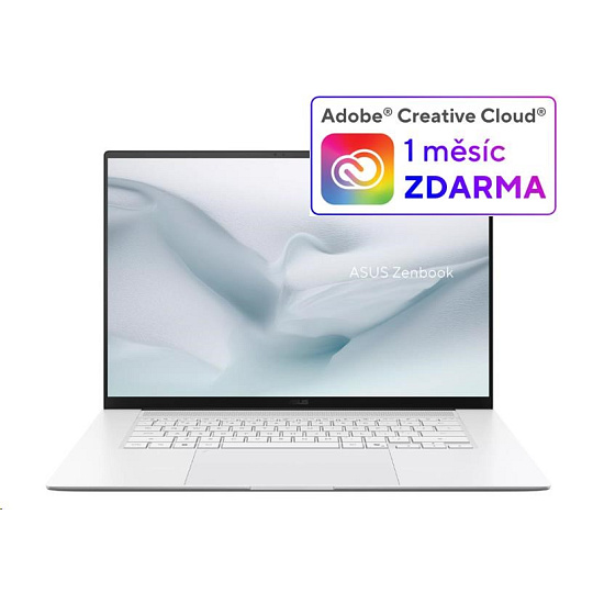 ASUS NTB Vivobook S 16 (M3607GA-OLED075W), Ryzen AI 9 H 465, 16" 1920 x 1200, 32GB, 1TB SSD, Radeon, W11 Home, Silver