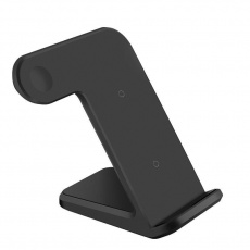 COTEetCI nabíjecí stanice 3v1 pro Apple iPhone - Watch - AirPods černá COTEetCI nabíjecí stanice 3v1 pro Apple iPhone - Watch - AirPods černá