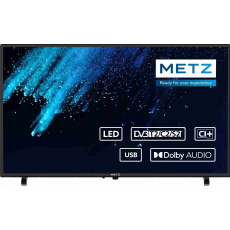 METZ 32" 32MTC1000Z, LED, 81cm, HD (1366x768), 8ms, DVB-T2/S2/C, HDMI, USB METZ 32" 32MTC1000Z, LED, 81cm, HD (1366x768), 8ms, DVB-T2/S2/C, HDMI, USB
