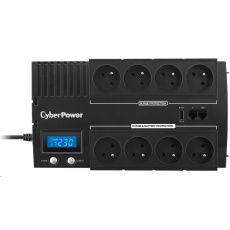 CyberPower BRICs Series II SOHO LCD UPS 700VA/420W, české zásuvky CyberPower BRICs Series II SOHO LCD UPS 700VA/420W, české zásuvky