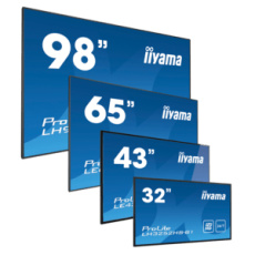 iiyama ProLite LFDs, 139cm (55''), 4K, USB, kit, black iiyama ProLite LFDs, 139cm (55''), 4K, USB, kit, black