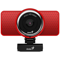 GENIUS webkamera ECam 8000/ červená/ Full HD 1080P/ USB2.0/ mikrofon GENIUS webkamera ECam 8000/ červená/ Full HD 1080P/ USB2.0/ mikrofon
