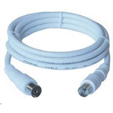 PREMIUMCORD TV kabel anténní propojovací 3m (koaxiální, M/F, 75 Ohm) PREMIUMCORD TV kabel anténní propojovací 3m (koaxiální, M/F, 75 Ohm)