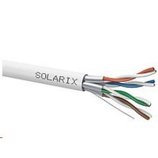 Instalační kabel Solarix STP, Cat6A, drát, LSOH, cívka 500m SXKD-6A-STP-LSOH Instalační kabel Solarix STP, Cat6A, drát, LSOH, cívka 500m SXKD-6A-STP-LSOH