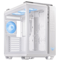 BAZAR - ASUS case TUF GAMING GT502 PLUS, Mid Tower, průhledná bočnice, 4x 120mm ARGB Fan, bílá - Poškozený obal (Komplet BAZAR - ASUS case TUF GAMING GT502 PLUS, Mid Tower, průhledná bočnice, 4x 120mm ARGB Fan, bílá - Poškozený obal (Komplet