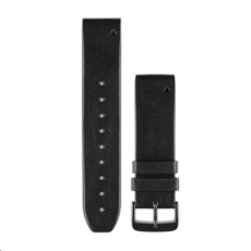 Garmin řemínek pro Approach S60/fenix5/Quatix5/Forerunner 935 - QuickFit 22, kožený, černý Garmin řemínek pro Approach S60/fenix5/Quatix5/Forerunner 935 - QuickFit 22, kožený, černý