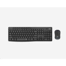 Logitech Silent Wireless Combo MK295, bezdrátová klávesnice + myš, 2.4 GHz, CZ/SK, Graphite Logitech Silent Wireless Combo MK295, bezdrátová klávesnice + myš, 2.4 GHz, CZ/SK, Graphite