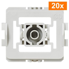 Homematic IP Adaptér Gira Standard, set 20ks Homematic IP Adaptér Gira Standard, set 20ks
