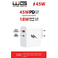 WG - Bezdrátová nabíječka do auta WG 32, 15W, s elektrickou přísavkou, černá