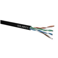 Instalační kabel Solarix venkovní gelový UTP, Cat5E, drát, PE, box 305m SXKD-5E-UTP-PEG Instalační kabel Solarix venkovní gelový UTP, Cat5E, drát, PE, box 305m SXKD-5E-UTP-PEG