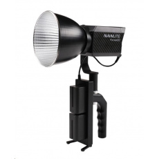 Nanlite Forza 60 s držákem baterií a Bowens adaptérem Nanlite Forza 60 s držákem baterií a Bowens adaptérem