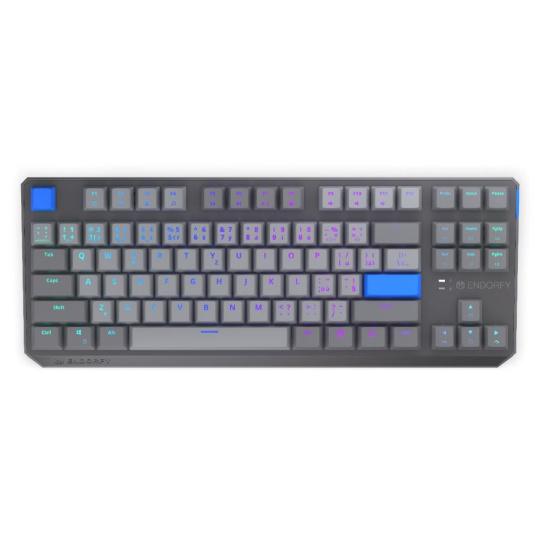 ENDORFY Herní klávesnice Thock V2 TKL, Mechanická, Bezdrátová, CZ/SK, ARGB