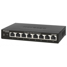 Netgear GS308T - S350 Series 8-port Gigabit Smart Managed Switch, fanless Netgear GS308T - S350 Series 8-port Gigabit Smart Managed Switch, fanless