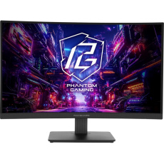 ASROCK LCD - 27" Gaming monitor PG27QRT1B, 2560 x 1440 QHD, 180Hz, 5000:1, 300cd/m2, 1ms, 2xHDMI, 1xDP