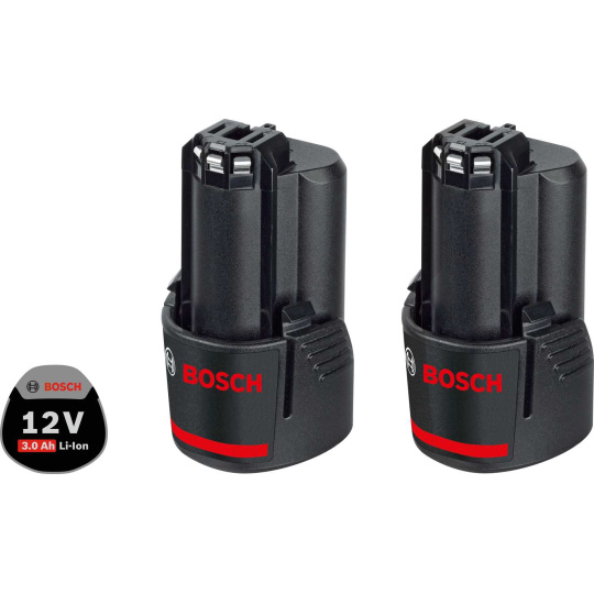 BOSCH GBA 12V 3.0Ah x2, akumulátor