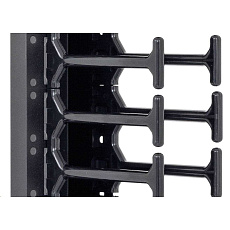 TRITON vertikální vyvazovací panel 45U, dvouřadý, pro rozvaděče šířky 800mm z řady RMA, RZA, RDA, RTA, RYA, černý TRITON vertikální vyvazovací panel 45U, dvouřadý, pro rozvaděče šířky 800mm z řady RMA, RZA, RDA, RTA, RYA, černý