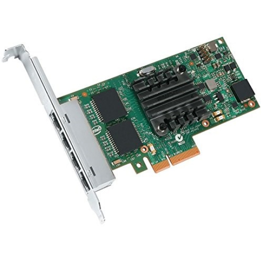 BAZAR - Intel Ethernet Server Adapter I350-T4V2, bulk - Poškozený obal (Komplet)