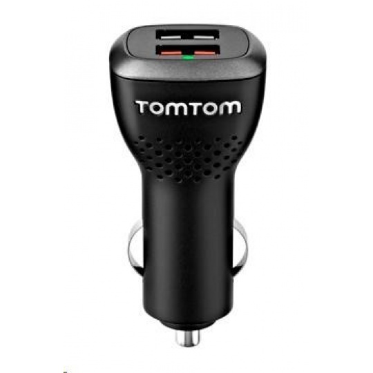 TomTom vysokorychlostní duální nabíječka do auta (2x USB)