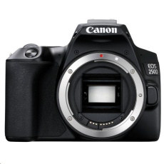 Canon EOS 250D zrcadlovka + EF-S 18-55mm f/3.5-5.6 III + CB-SB130 + 16GB - pošk.obal