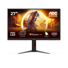 AOC MT IPS LCD Mini-LED 27" U27G4XM - IPS panel, 3840x2160, 160Hz, HDMI, DP, USB-C