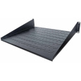 Intellinet police do racku 19", Fixed Shelf, 2U, 400mm depth, Front mounting, max load 25kg, Black