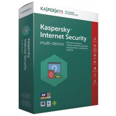 Kaspersky Internet Security CZ multi-device, 1 zařízení, 1 rok, nová licence + Safe Kids 6 měsíců, BOX Kaspersky Internet Security CZ multi-device, 1 zařízení, 1 rok, nová licence + Safe Kids 6 měsíců, BOX