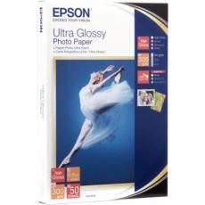 EPSON Paper Ultra Glossy Photo 10x15 (50 listů), 300g/m2