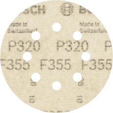 Bosch brusný kotouč PRO F355, 125 mm, G320, 5 ks Bosch brusný kotouč PRO F355, 125 mm, G320, 5 ks