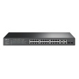 TP-Link OMADA switch SL2428P (24x100Mb/s, 2xGbE, 2GbE/2xSFP combo, 24xPoE+, 250W)