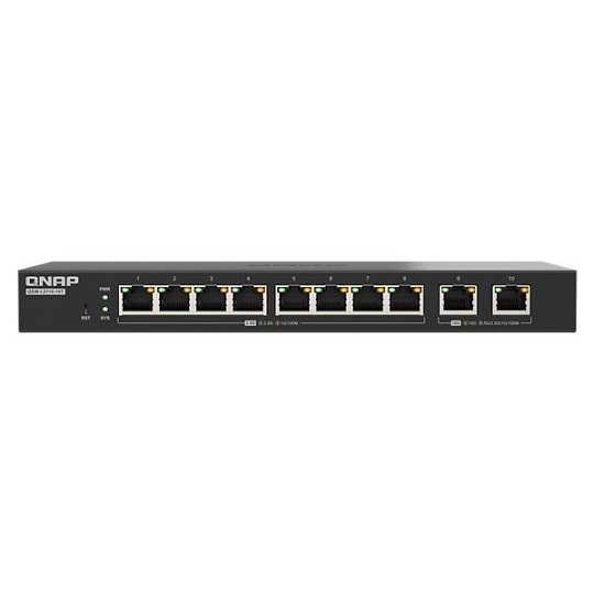 QNAP switch QSW-L2110-10T (8x2,5GbE,2x10GbE,fanless)