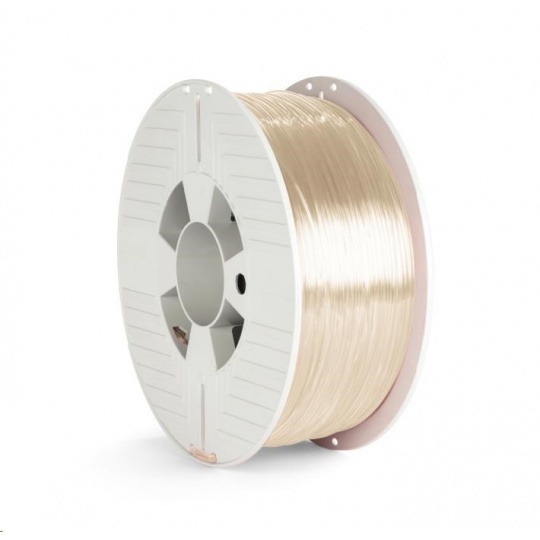 VERBATIM 3D Printer Filament PET-G 1.75mm, 327m, 1kg transparent