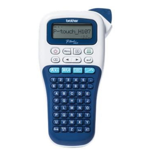 BAZAR - BROTHER tiskárna štítků PT-H107B - 12mm, pásky TZe - popisovač - Poškozený obal (Komplet) BAZAR - BROTHER tiskárna štítků PT-H107B - 12mm, pásky TZe - popisovač - Poškozený obal (Komplet)