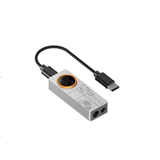 Fosi Audio DS3 přenosný sluchátkový DAC stříbrný Fosi Audio DS3 přenosný sluchátkový DAC stříbrný