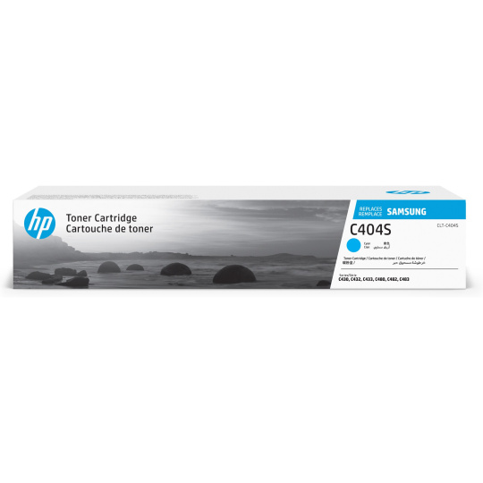 HP - Samsung CLT-C404S Cyan Toner Cartridg (1,000 pages)