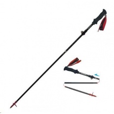 Naturehike carbonová skládací treková hůlka ST07 115-135cm 190g - růžová Naturehike carbonová skládací treková hůlka ST07 115-135cm 190g - růžová