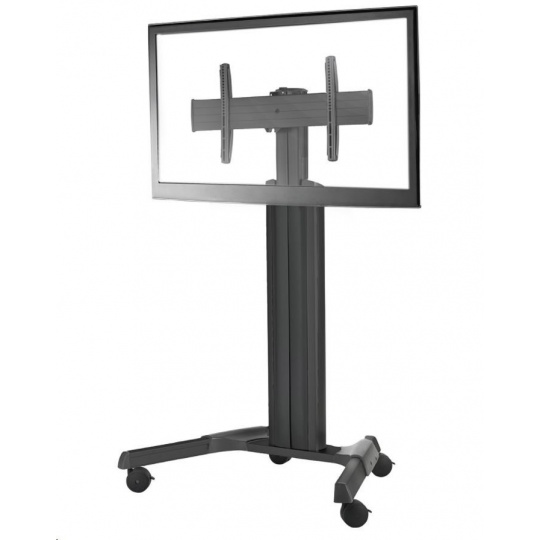 NEC PDMHM-L - Large mobile manual height-adjustable trolley for LFDs from 40" to 80", up to 90 kg,