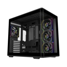 BAZAR - Cooler Master case Elite 600, ATX, Průhledná bočnice, 4x 120mm Fan, Černá - Poškozený obal (Komplet) BAZAR - Cooler Master case Elite 600, ATX, Průhledná bočnice, 4x 120mm Fan, Černá - Poškozený obal (Komplet)