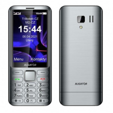 Aligator D950 Dual SIM, stříbrná