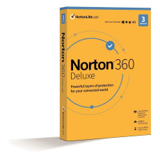 NORTON 360 DELUXE 25GB +VPN 1 uživatel pro 3 zařízení na 3 roky ESD NORTON 360 DELUXE 25GB +VPN 1 uživatel pro 3 zařízení na 3 roky ESD