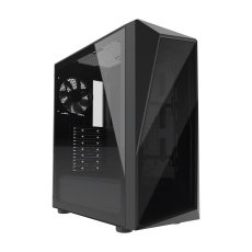 Cooler Master case CMP 520L, mini-ITX, bez zdroje, průhledná bočnice, černá