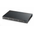 Zyxel XGS2210-52 52-port Managed L2+ Gigabit Switch, 48x gigabit RJ45, 4x 10GbE SFP+