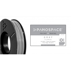 FILAMENT Panospace type: PLA -- 1,75mm, 750 gram per roll - Šedá FILAMENT Panospace type: PLA -- 1,75mm, 750 gram per roll - Šedá