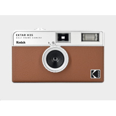 BAZAR - Kodak EKTAR H35 Film Camera Brown - Poškozený obal (Komplet)